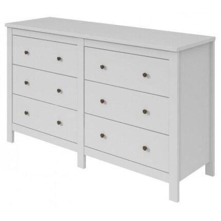 Cômoda 6 Gavetas Maggiore Branco Lopas