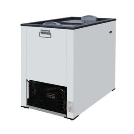 Freezer 100 Litros Com Tampa De Vidro, expositor pequeno, para sorvete e congelados em geral