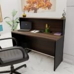 Balcão Atendimento Recepção Consultório 1200x600 Netmobil - Nogal - Imagem 4