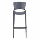 Banqueta Alta em Plástico 104cm Cinza Safira Tramontina - Imagem 2