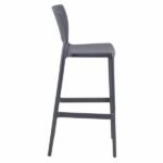 Banqueta Alta em Plástico 104cm Cinza Safira Tramontina - Imagem 3