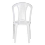 Cadeira de Jardim em Plástico 89x44cm Branco Atlântida Tramontina - Imagem 4