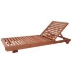 Espreguiçadeira 429 Roma Madeira Maciça Madeira - Imagem 3