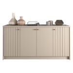 Aparador Para Sala De Jantar Cimol Buffet Lia Off White