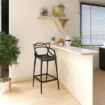 Banqueta Alta Allegra Design Cozinhabancada - Preto - Imagem 4