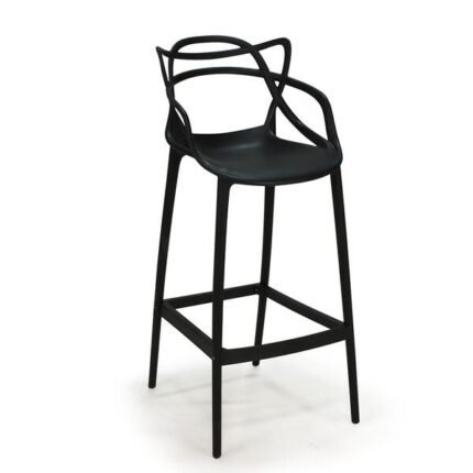 Banqueta Alta Allegra Design Cozinhabancada - Preto