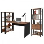 Escritório Completo Match 1 Porta Pinhopreto - Artely - Imagem 2