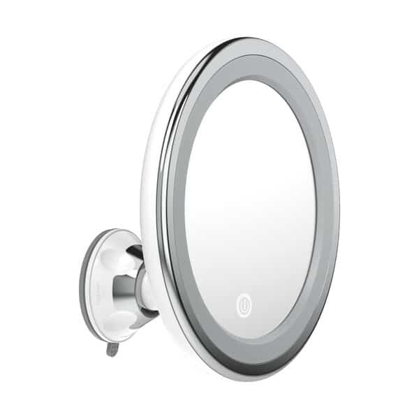 Espelho para Maquiagem Vidro e Plástico Redondo com Iluminação Beauty Sensea Espelho para Maquiagem Vidro e Plástico Redondo com Iluminação Beauty Sensea - Imagem 1