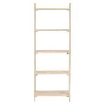 Estante de Madeira Pinus com 5 Prateleiras Natural 170x60x32cm 25Kg Settis