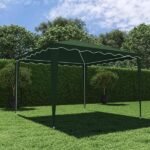 Gazebo Aço e Poliéster Verde 2x2,95x2,95m Pico Naterial - Imagem 3