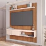 Painel Para Tv Ate 55 Esmeralda Caemmun 1,50